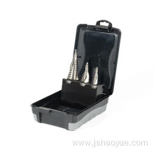 Ultra-Safe Step Drill Bits with Aluminum Box